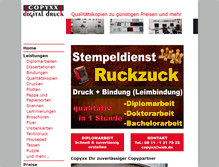 Tablet Screenshot of copyxx.de